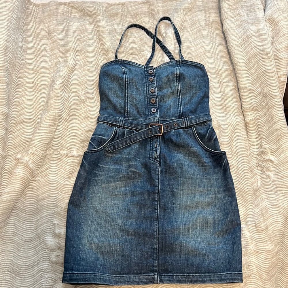 Denim dress